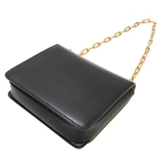 Burberry Black Leather Shoulder Bag