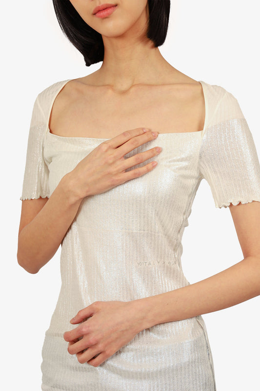 1017 Alyx 9sm Ribbed Cowl Neck Top Size M