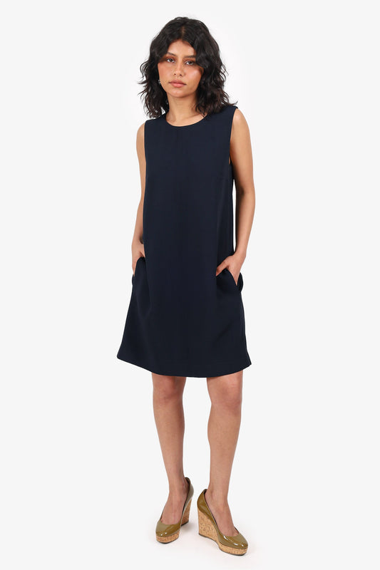 'SMaxmara Black Shift Dress Estimated Size S