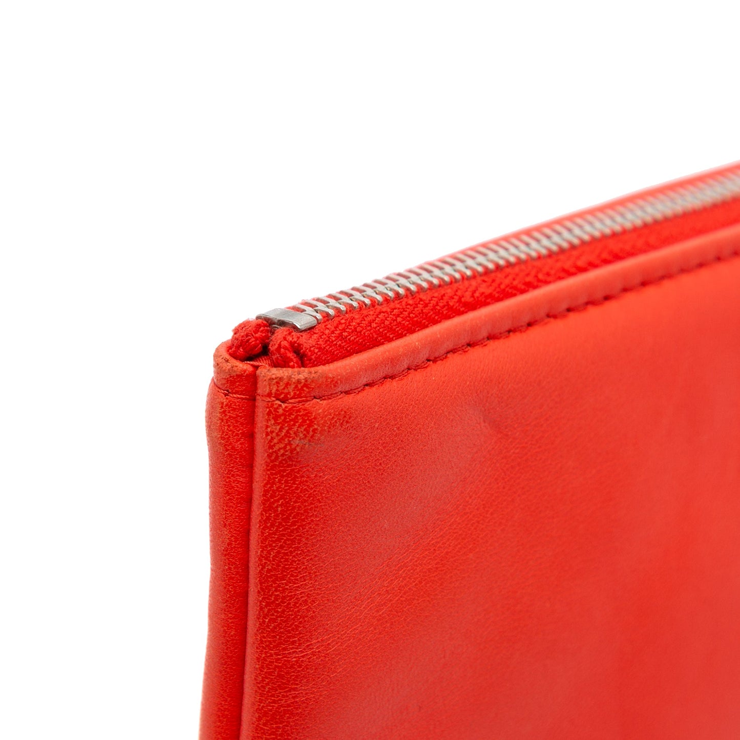Red Chanel Medium Printed Lambskin Cuba La Habana O Case Clutch